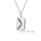 Hidden Message Envelope Necklace